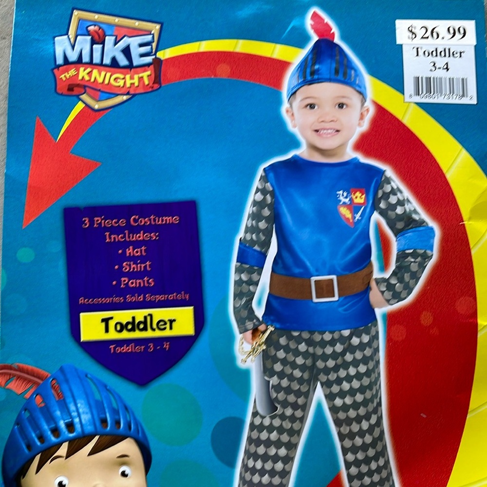 Mike The Knight Children’s Costume! New!